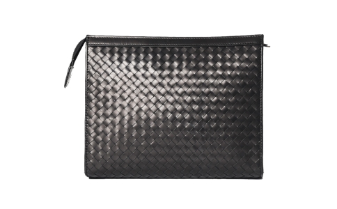 手拿包男真皮手包大容量女士气质2021新款真皮编织轻奢手夹